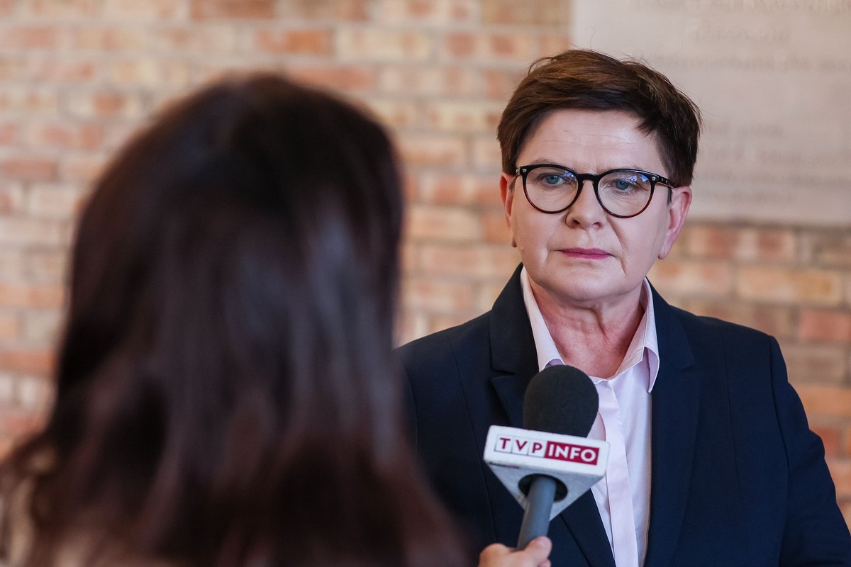 Była premier, europosłanka Beata Szydło