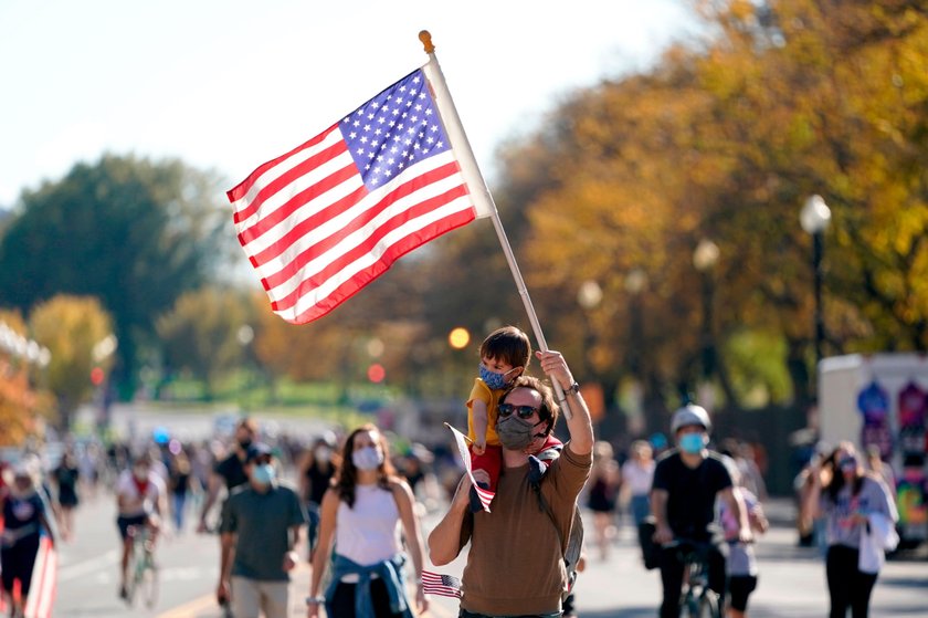 Wybory prezydenckie w USA. Ludzie wyszli na ulicę