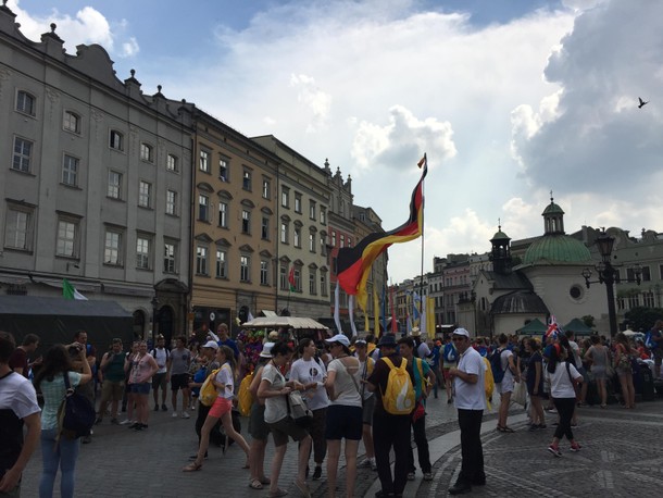 Kraków w oczekiwaniu na papieża.