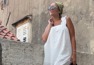 Marija Mikić uživa na moru