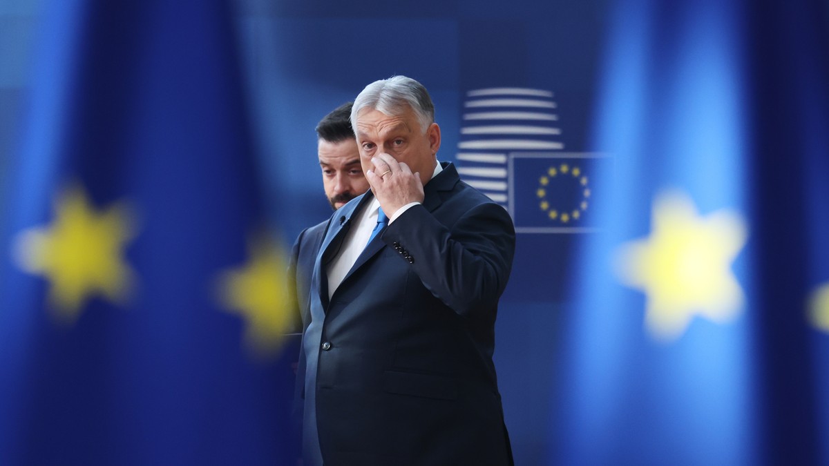 Viktor Orban na samitu Evropskog saveta u Briselu 19. marta