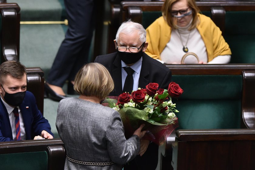 Jarosław Kaczyński, sejm, wotum nieufnosci