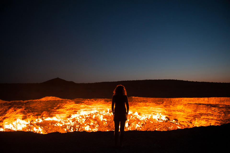 Door to Hell (pol. Wrota do piekieł) - Priscilla Locke/National Geographic Traveler Photo Contest