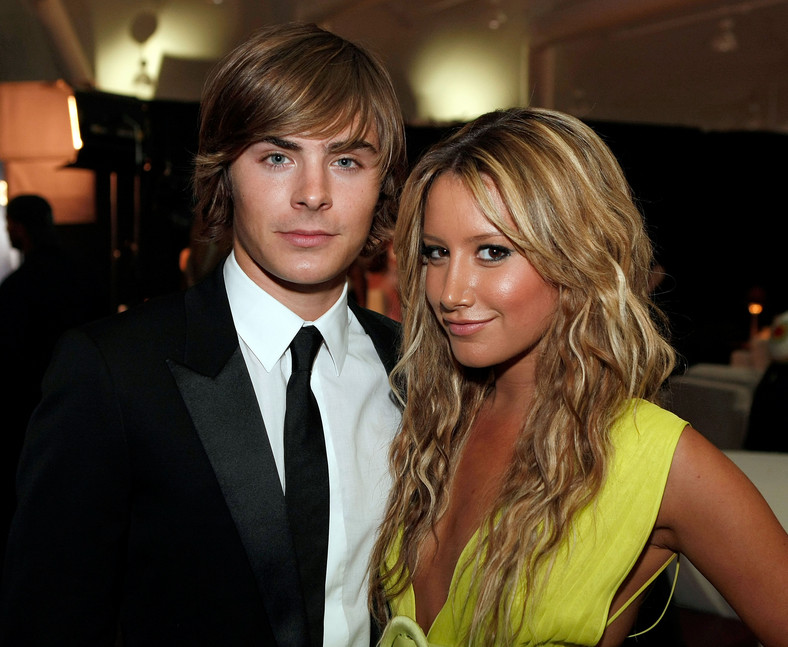 Zac Efron i Ashley Tisdale grali razem w "High School Musical"