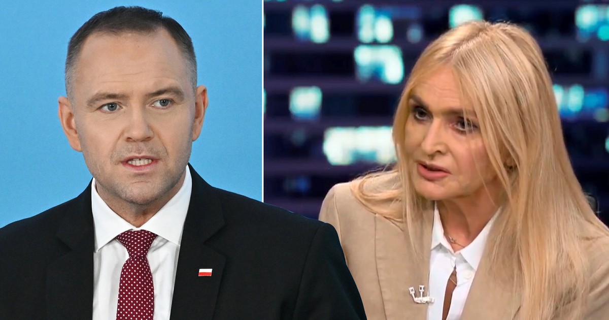 Ledwie zaczęła program. Olejnik nagle wbiła szpilę Nawrockiemu