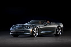 Tak wygląda chevrolet corvette stingray w wersji kabriolet! Pierwsze zdjęcia