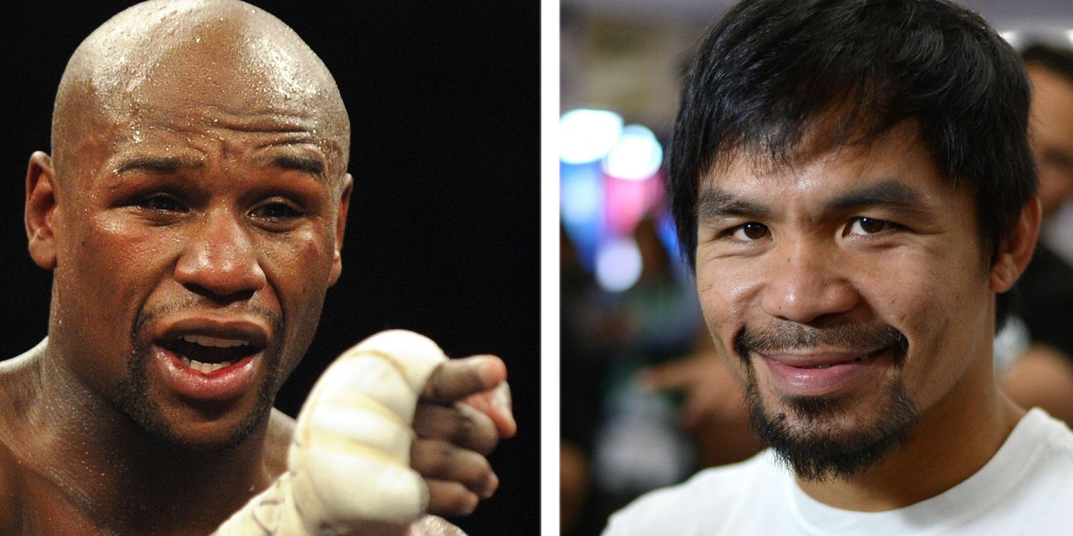 Manny Pacquiao i Floyd Mayweather Jr.