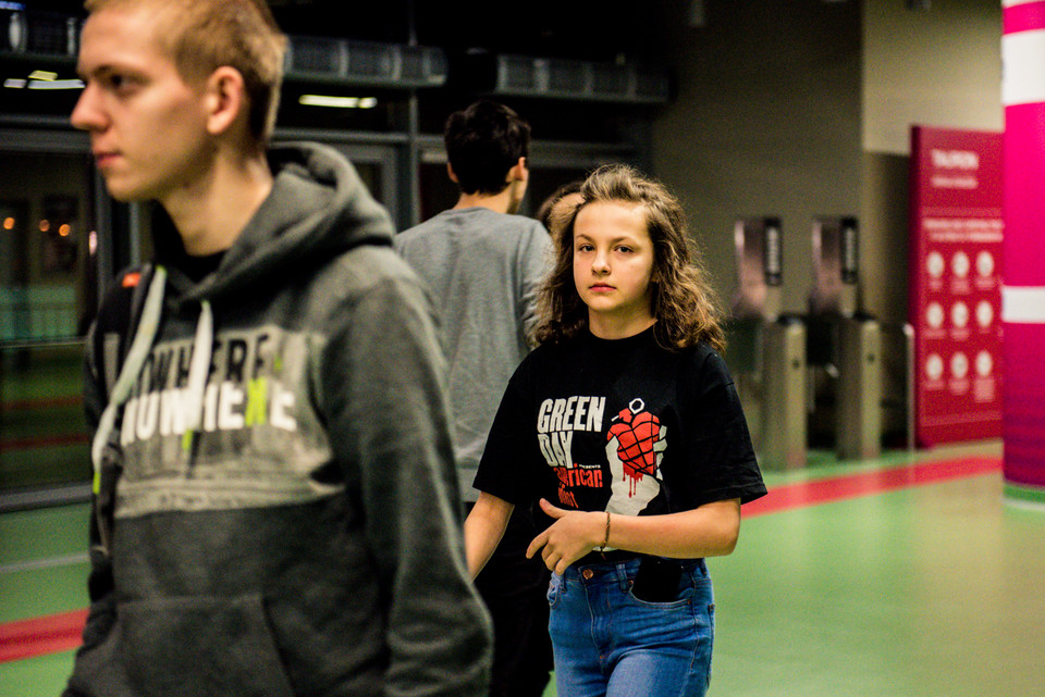 Koncert Green Day w Krakowie - zdjęcia publiczności