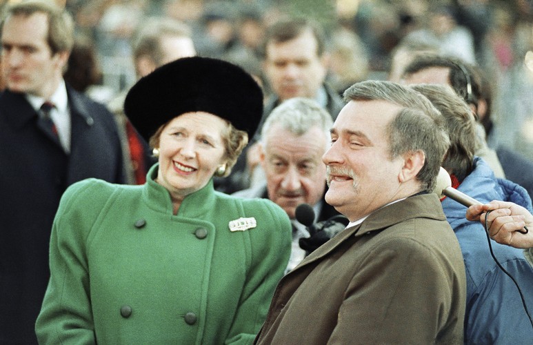 Margaret Thatcher w Polsce. Archiwalne zdjęcia