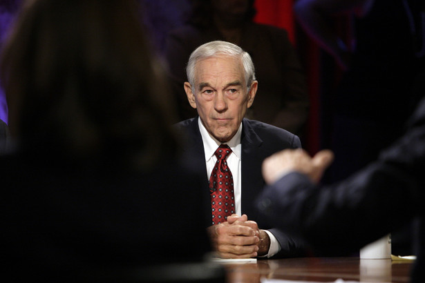 Ron Paul, amerykański polityk, fot. Photographer: Scott Eells/Bloomberg