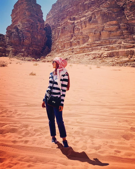 Amina na pustyni 