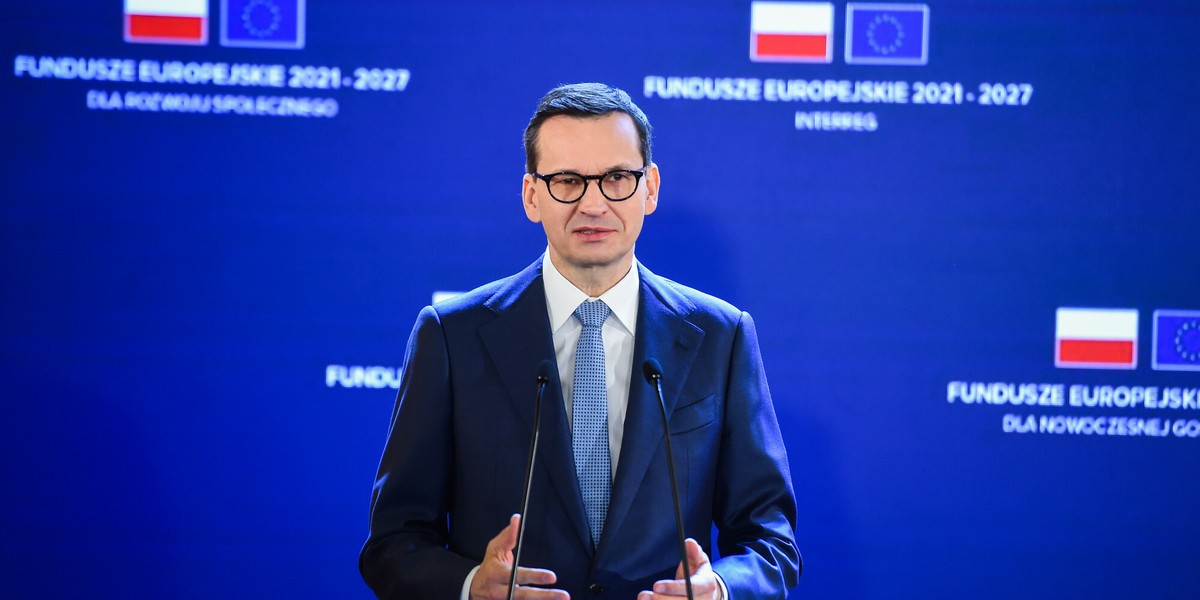 Premier Mateusz Morawiecki.