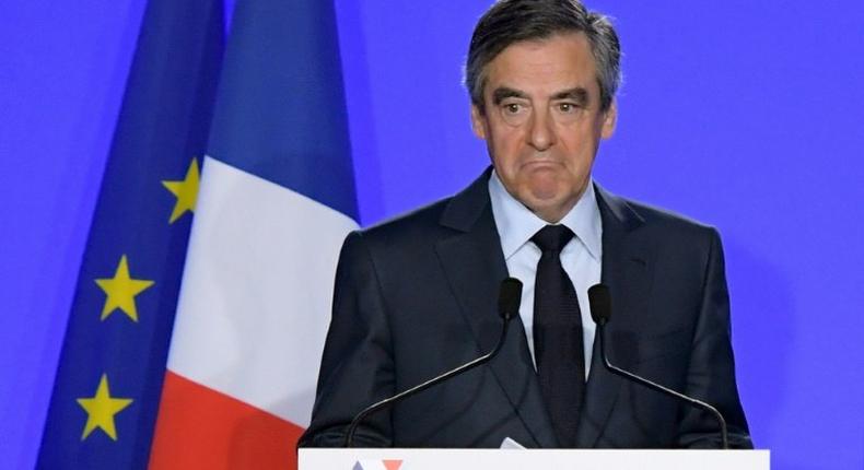 The Republicans' candidate Francois Fillon is mired in a fake jobs scandal that has dominated France's presidential election campaign