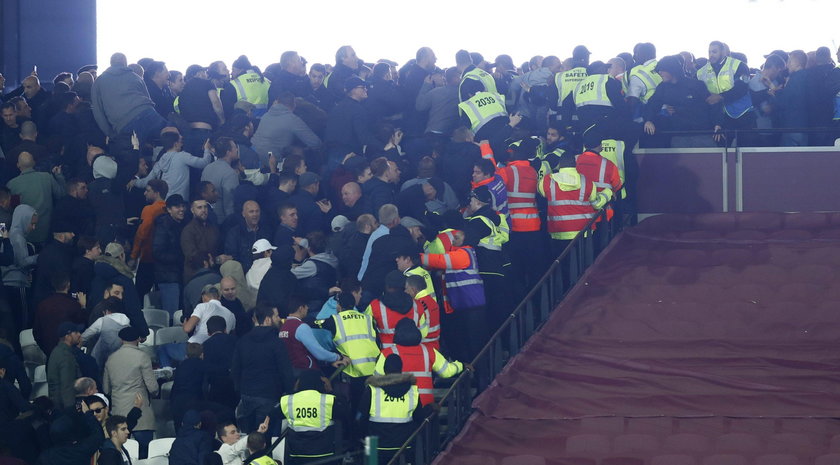 Ostra jatka na stadionie w Anglii. A oni czepiają się Polaków