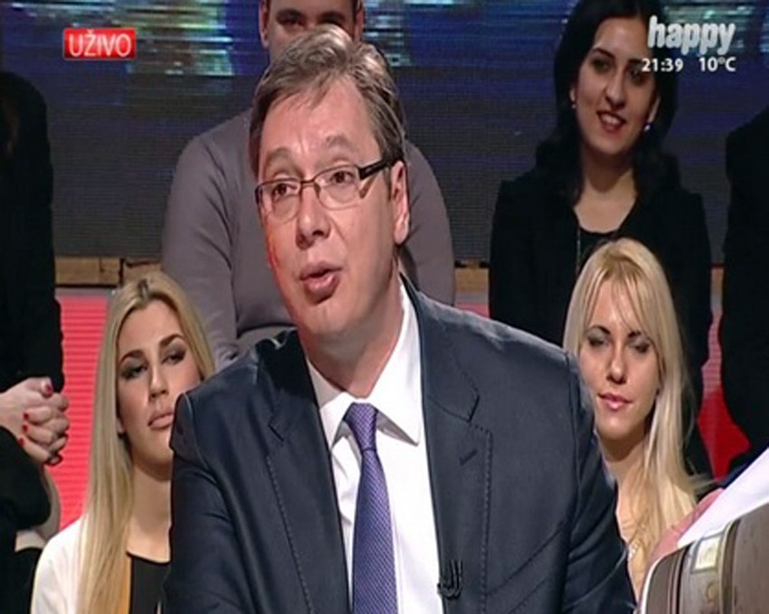 Aleksandar Vučić, TV Hepi