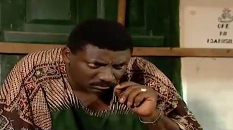Lanre Balogun delivers a measured performance as Akin Olusina, a private detective [YouTube/Remdel Movies]