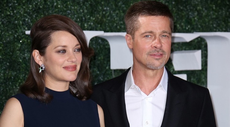 Marion Cotillard és Brad Pitt