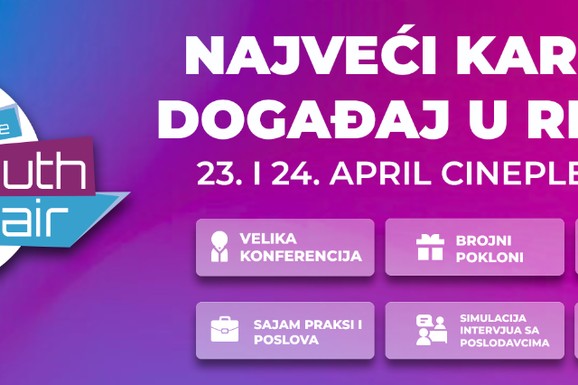 Najveći karijerni događaj za mlade u regionu: Belgrade Youth Fair održava se ove nedelje