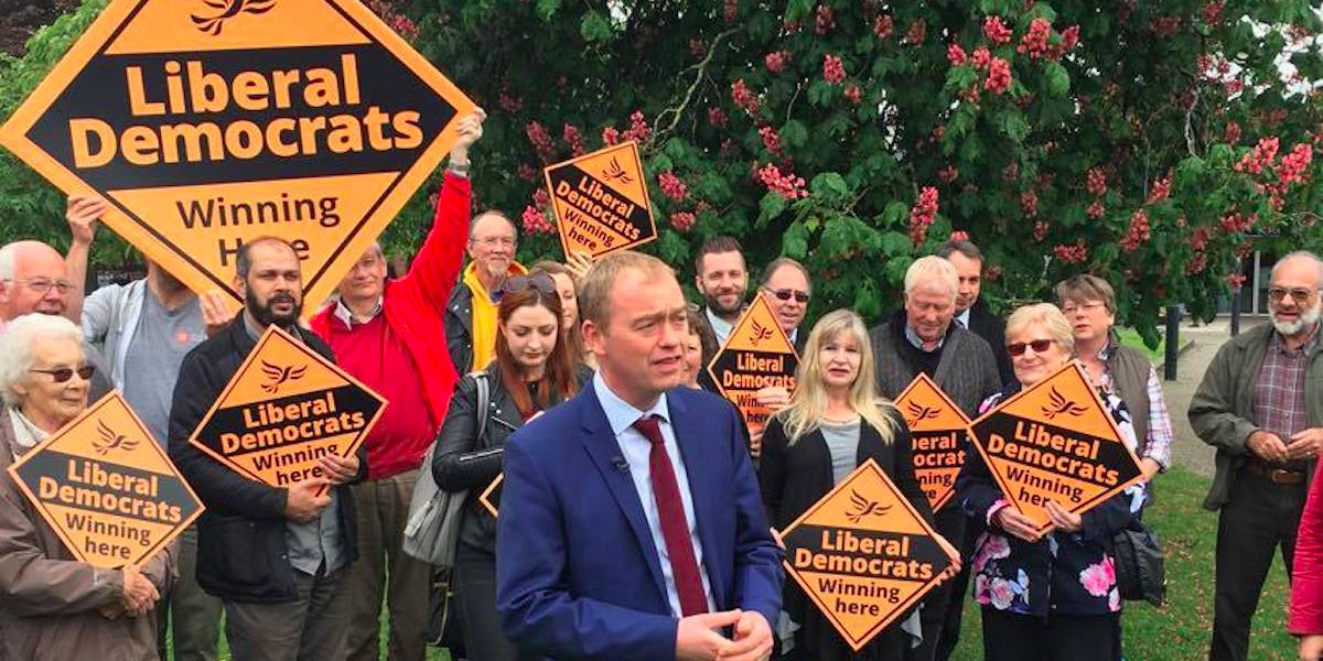 Tim Farron says Theresa May is 'anti-democratic' and 'arrogant' for snubbing the ITV debate