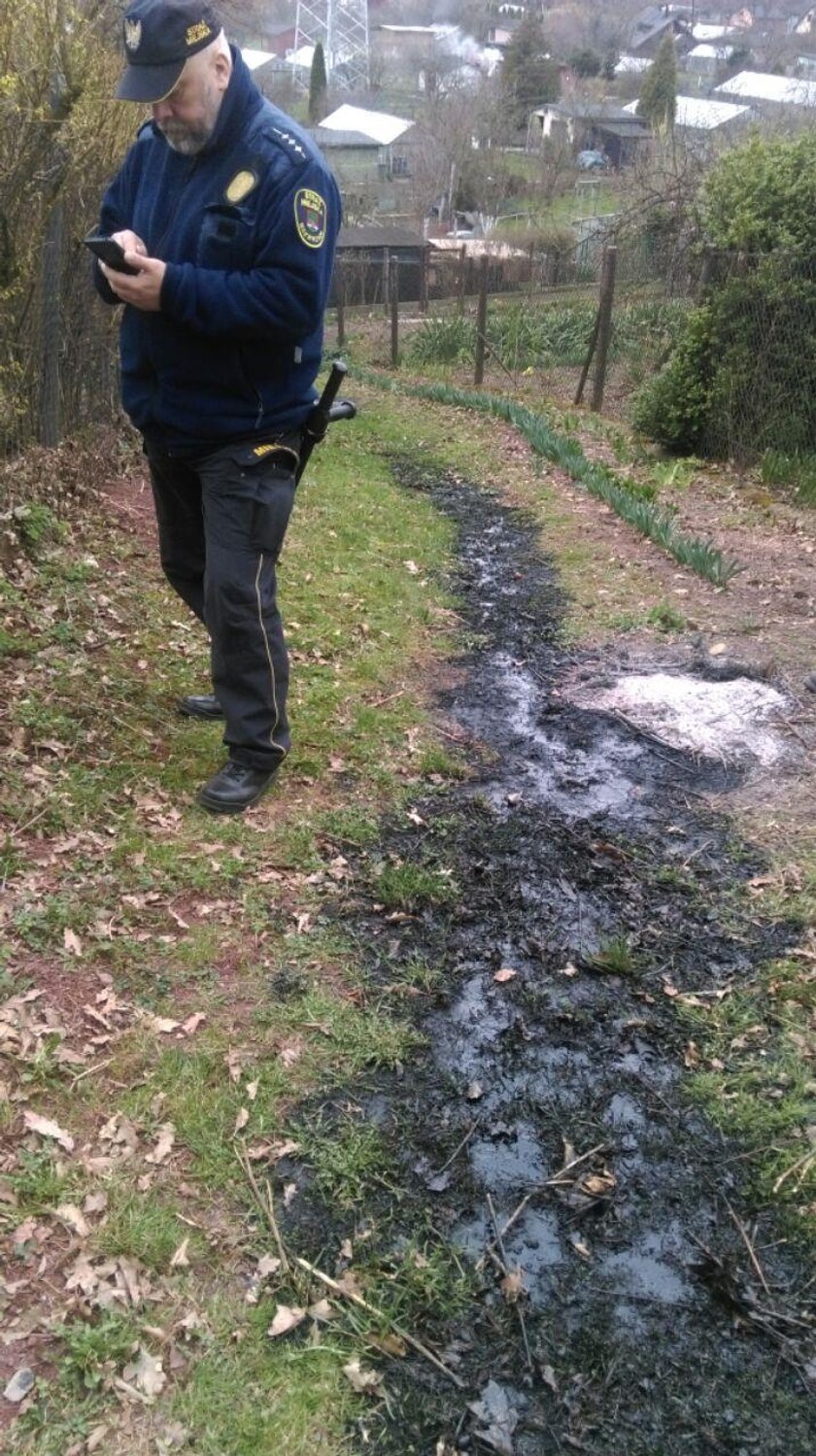 Zatruł ziemię na działkach