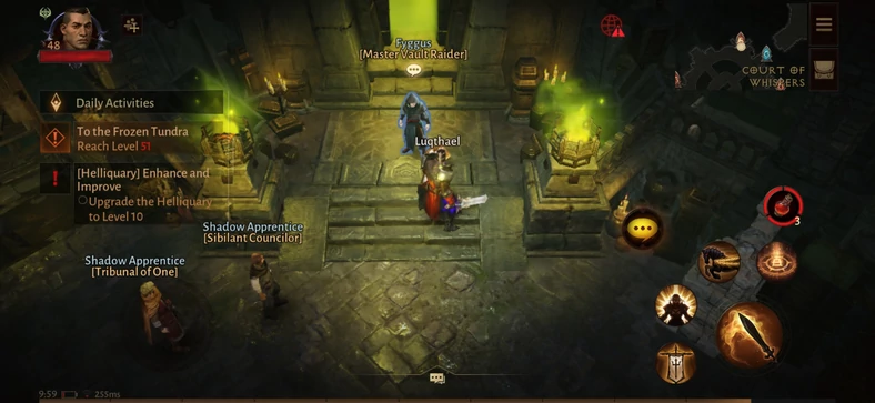 Diablo Immortal - screenshot z gry (wersja na Androida)