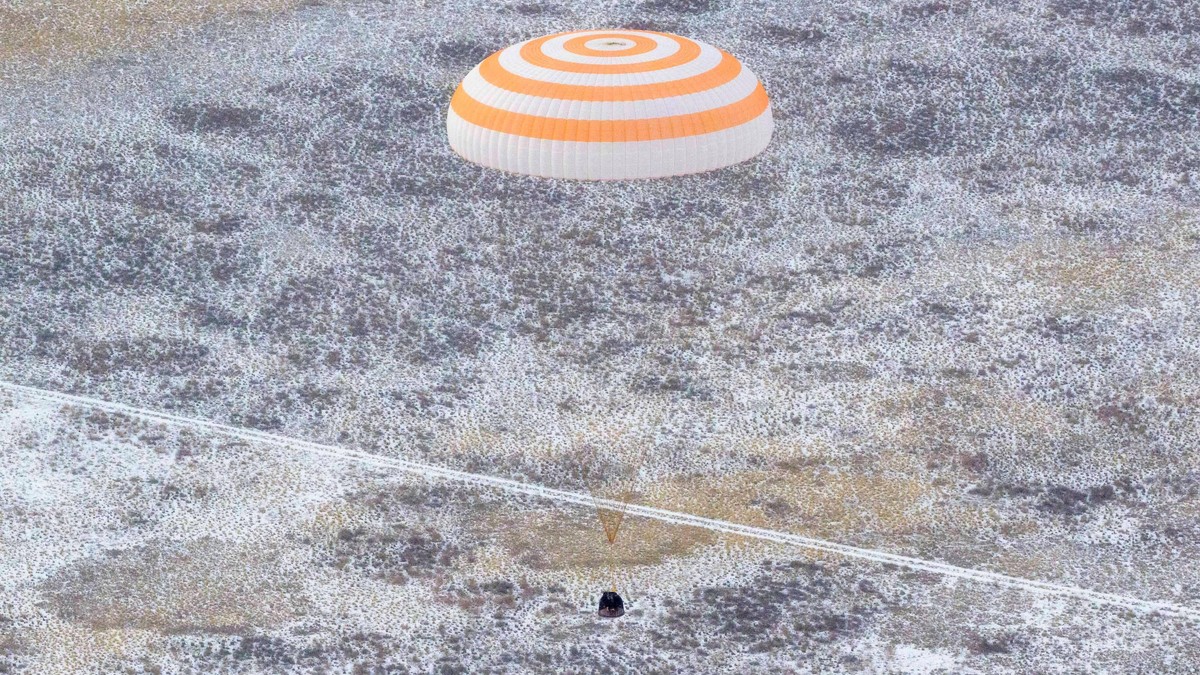 Sletanje letelice Sojuz