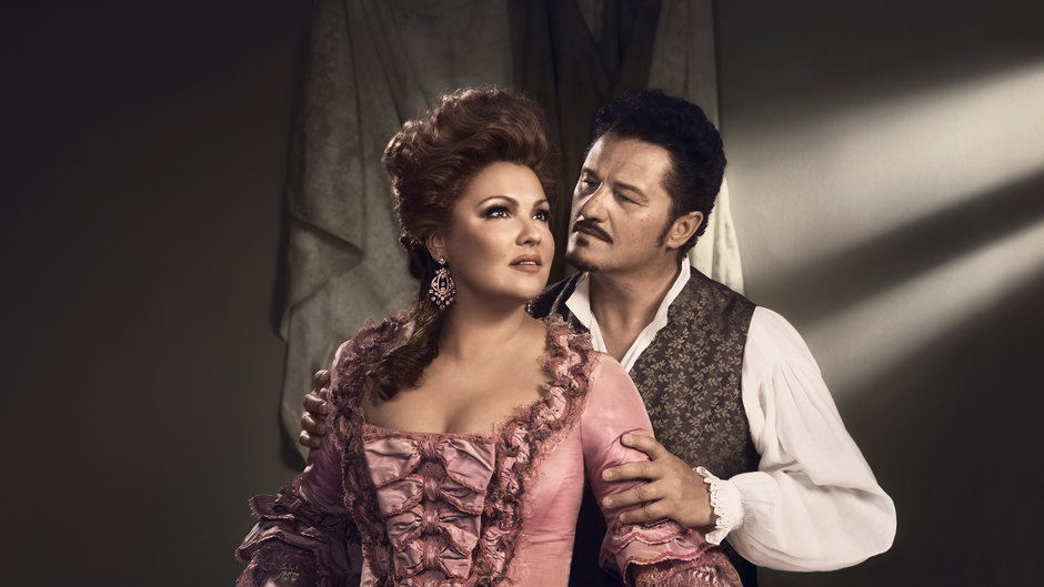 Anna Netrebko i Piotr Beczała i w "Adrianie Lecouvreur" (Metropolitan Opera)