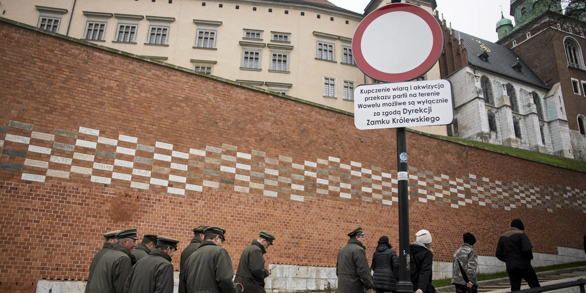 Nowy "znak drogowy" na Wawelu. Jarosław Kaczyński nie będzie zadowolony