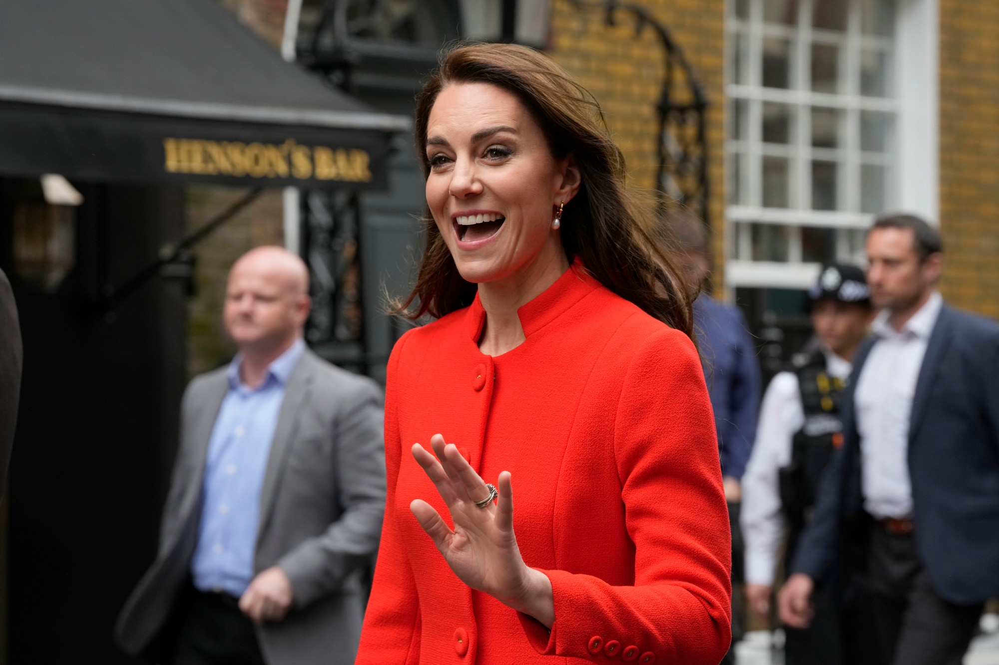 Princezná Kate bola pred korunováciou Karola III. samý úsmev.