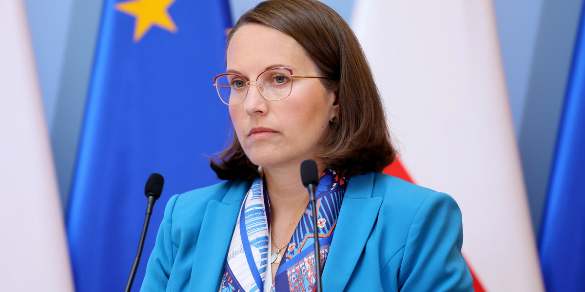 Minister finansow Magdalena Rzeczkowska