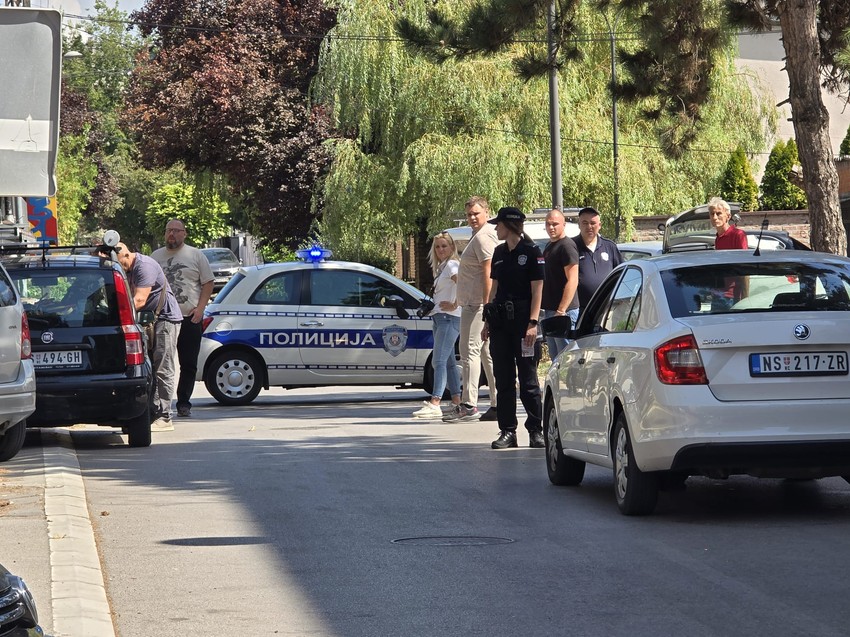Radnik pao sa bandere u Novom Sadu