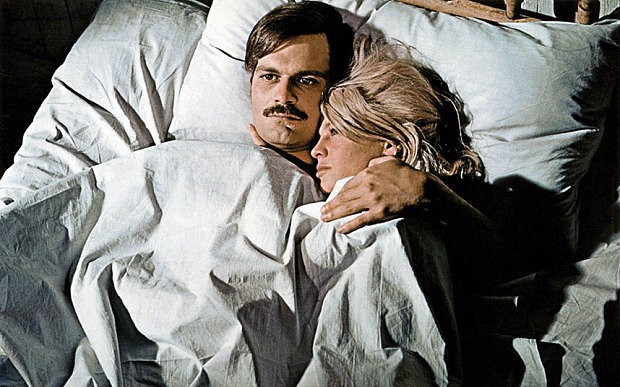 Omar Sharif w filmie "Doktor Żywago"