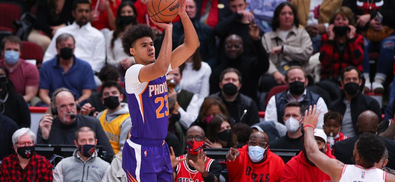 NBA. Cameron Johnson zapewnił zwycięstwo Phoenix Suns [WIDEO]