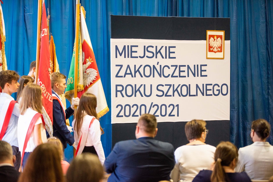 Miejskie zakończenie roku szkolnego 2021