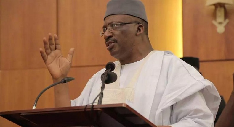 The Minister of Interior, Lt.-Gen. Abdulrahman Dambazau (Rtd)