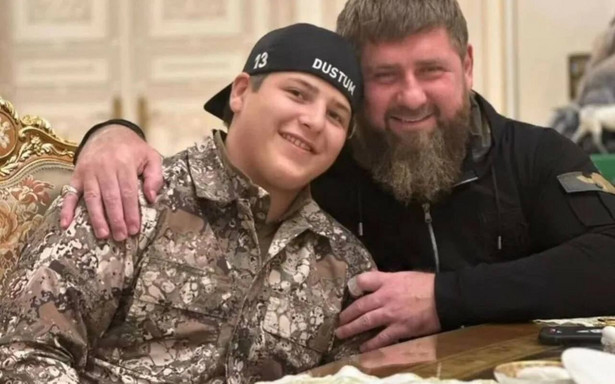 Ramzan Kadyrow z synem Adamem