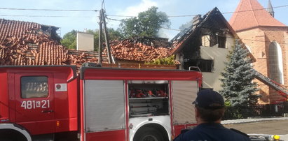Pożar plebanii w Nowym Stawie pod Malborkiem. Nie żyje 60-letni ksiądz