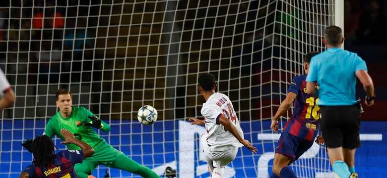 Liga Mistrzów. Szczęsny puścił gola w ostatniej minucie. Barcelona przegrała z Paris Saint-Germain