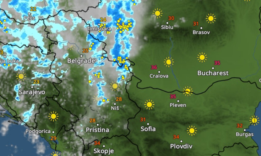 Vreme u Srbiji u 11 sati