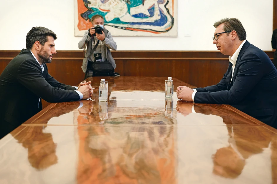 Aleksandar Šapić i Aleksandar Vučić