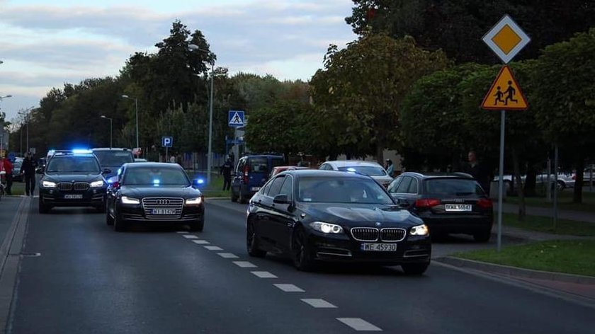 Radiowóz w kolumnie prezydenta potrącił dziecko na pasach w Oświęcimiu