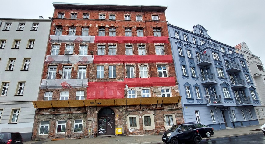 Na Projekt Ptasia załapały się także kamienice przy ul. Kurkowej