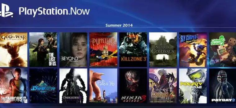 Rzut okiem na PlayStation Now. Niestety nie nasz, ale i tak daje pojęcie o działaniu tej usługi