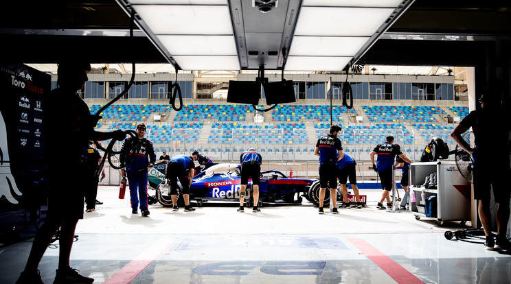 Nézők nélküli bahreini F1/ Fotó: Gettyimages