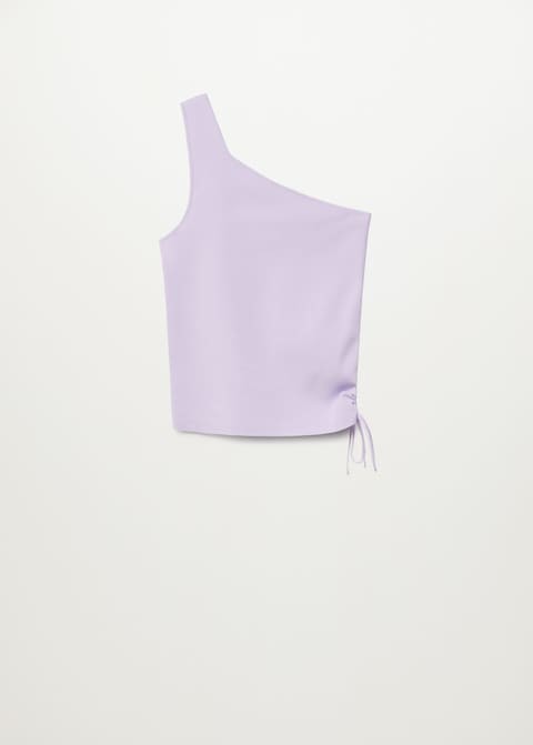 Lilafarbenes Oberteil von Mango für 35.95 Franken.