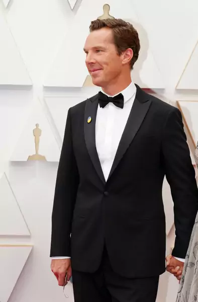 Benedict Cumberbatch dał wyraz wsparcia Ukrainie podczas Oscarów