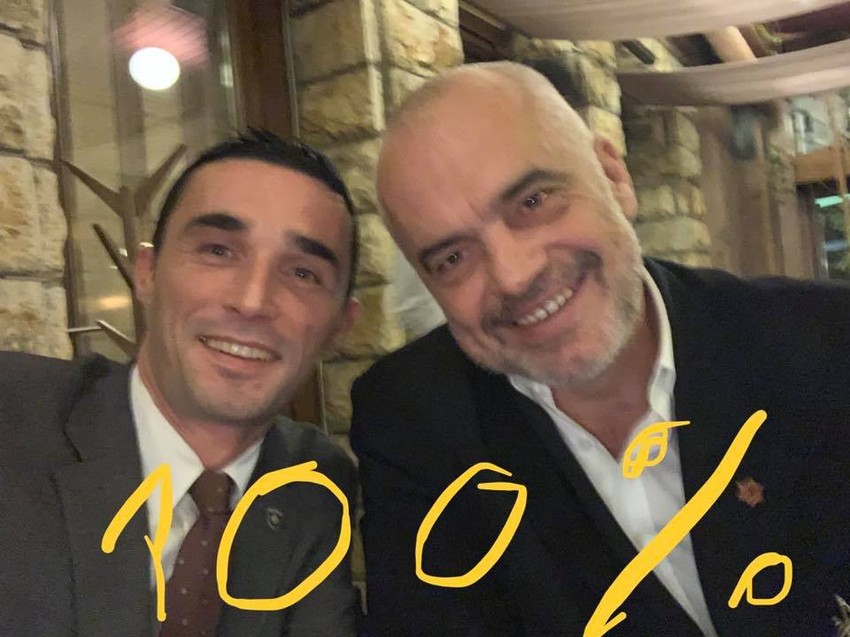 Endrit Šalja i Edi Rama