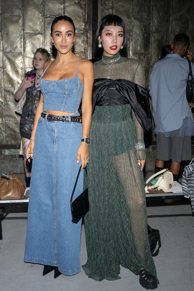 All denim autfit Tamare Kalinić 