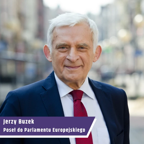 Jerzy Buzek, poseł do Parlamentu Europejskiego (od 2004 r.), w latach 2009-2012 przewodniczący PE, premier RP (w latach 1997-2001), Kawaler Orderu Orła Białego