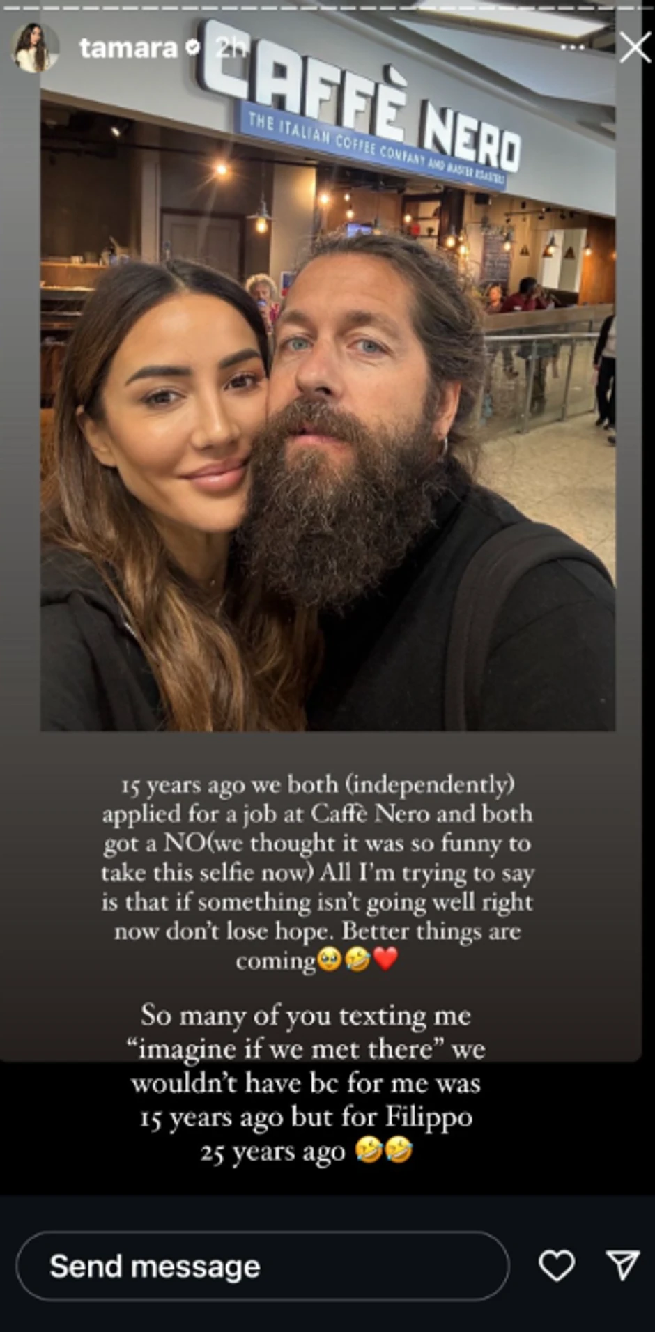 Tamara Kalinić sa dečkom